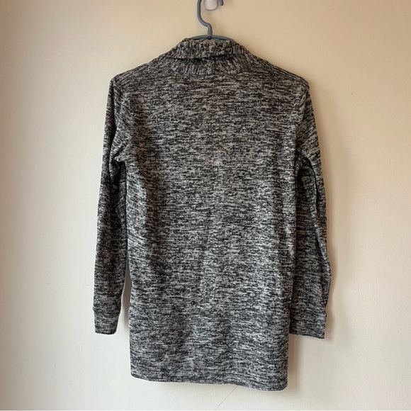 Bluenotes Gray Marled Open Front Lightweight Cardigan Sweater Women’s Small - Picture 4 of 7